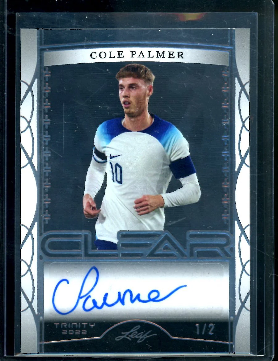 2022 Leaf Trinity Soccer Cole Palmer Clear Auto /2
