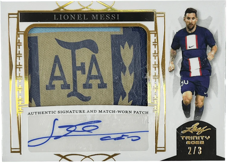2022 Leaf Trinity Soccer Hobby Box - Image 10