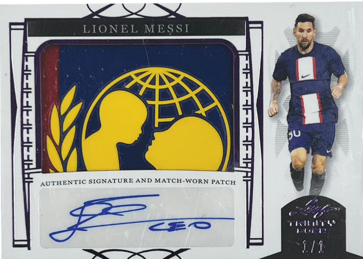 2022 Leaf Trinity Soccer Hobby Box - Image 11