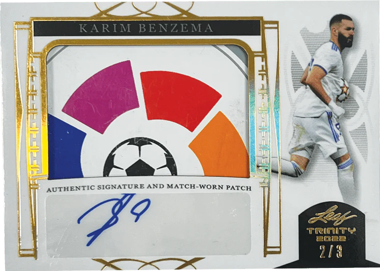 2022 Leaf Trinity Soccer Hobby Box - Image 9