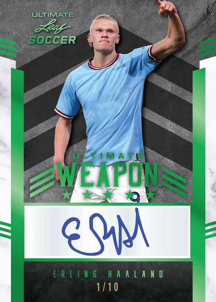 2022 Leaf Ultimate Soccer Hobby Box - Image 3
