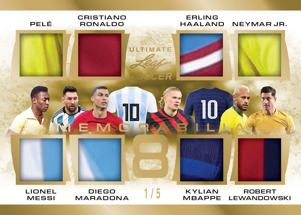 2022 Leaf Ultimate Soccer Hobby Box - Image 9