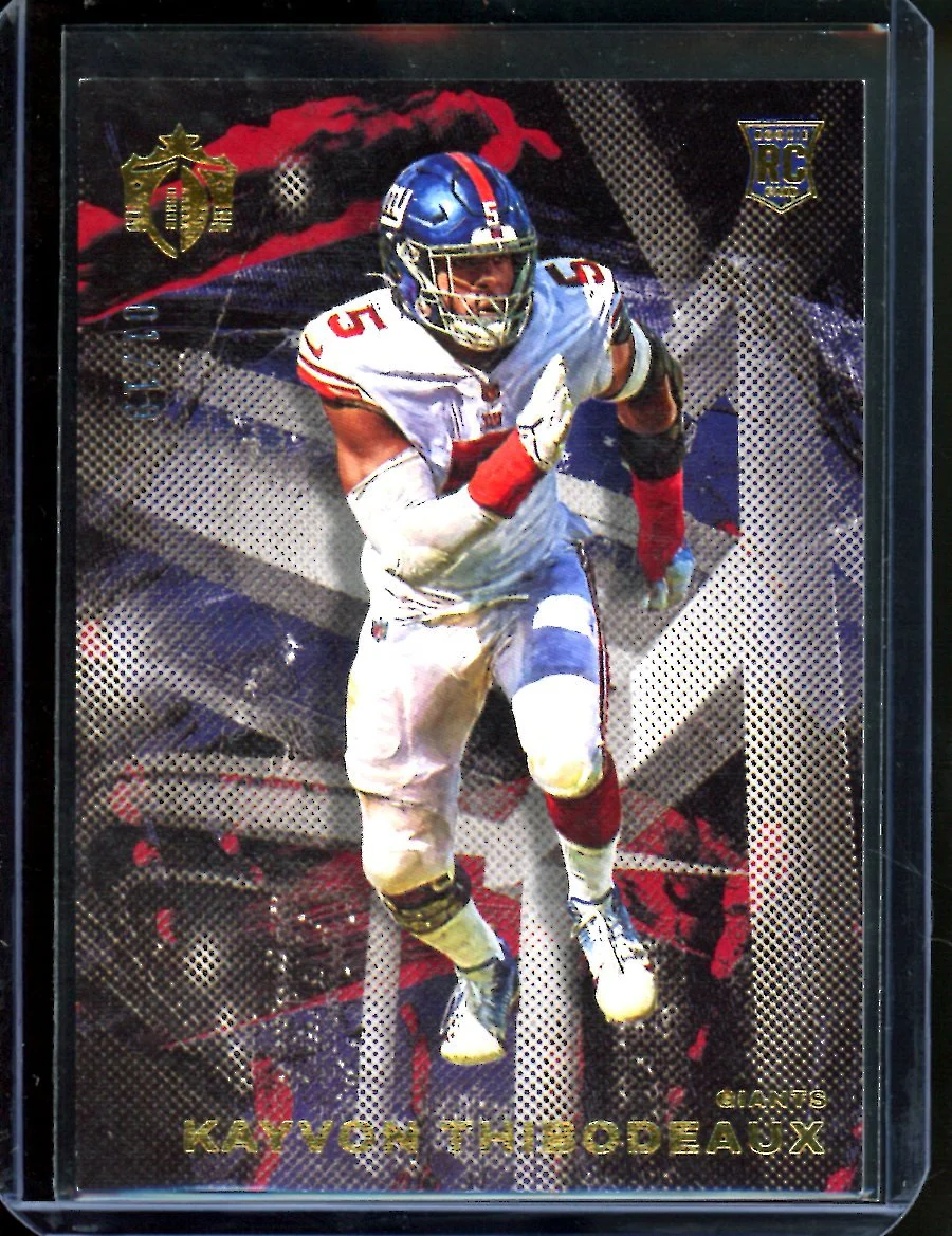 2022 Panini Chronicles Gridiron Kings Kayvon Thibodeaux Gold /10 Giants
