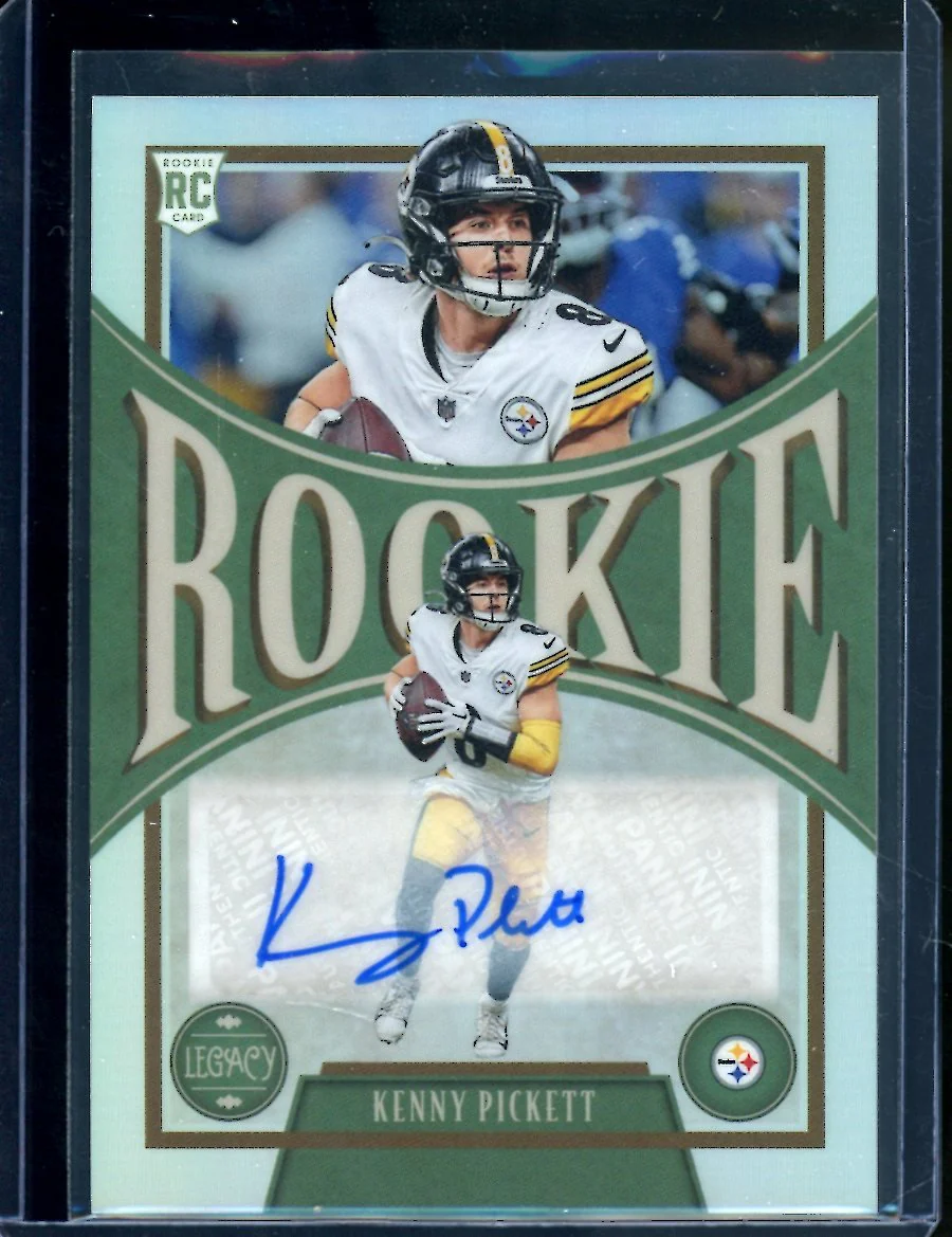 2022 Panini Chronicles Legacy Kenny Pickett Rookie Auto /99 Steelers