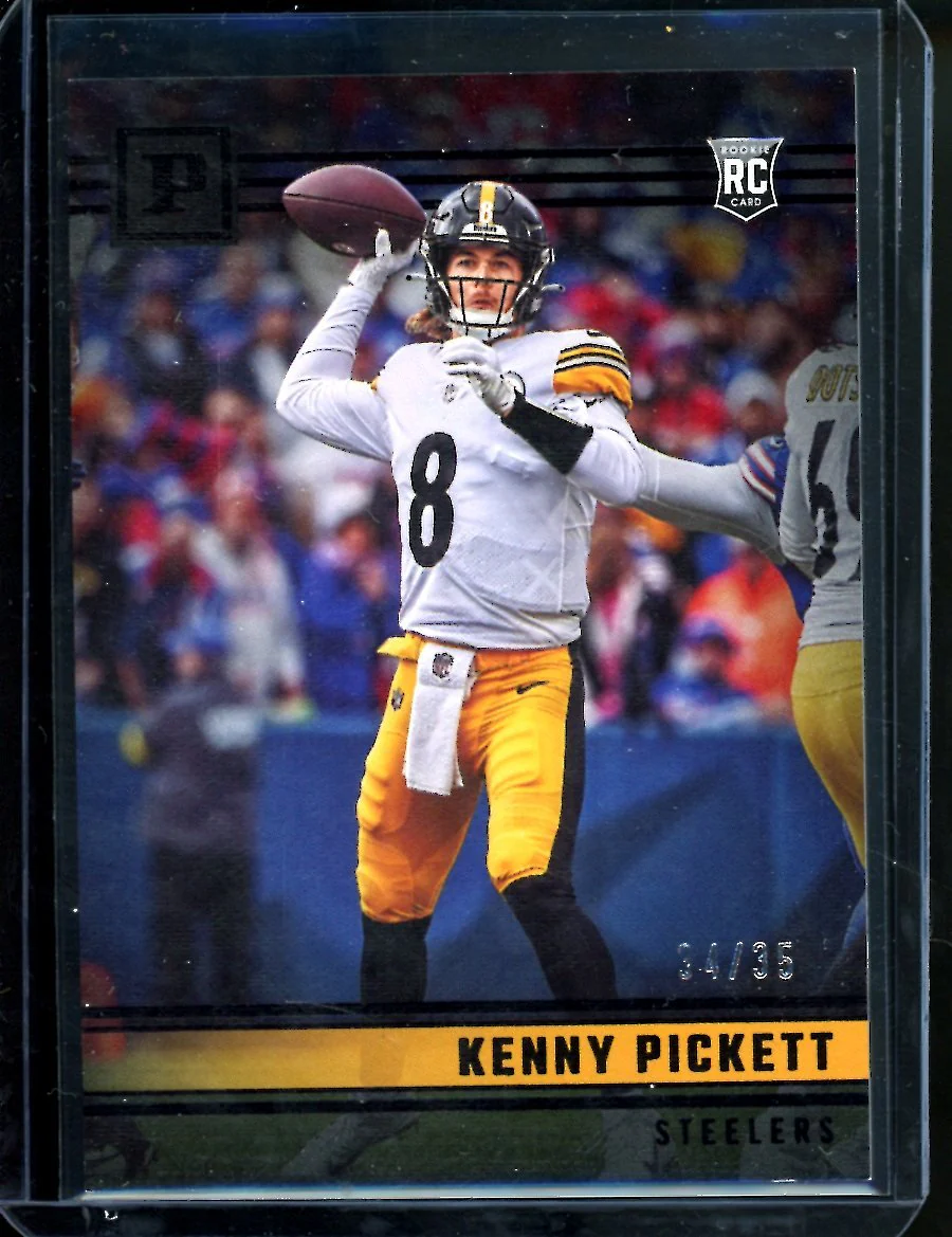 2022 Panini Chronicles Panini Kenny Pickett Rookie /35 Steelers