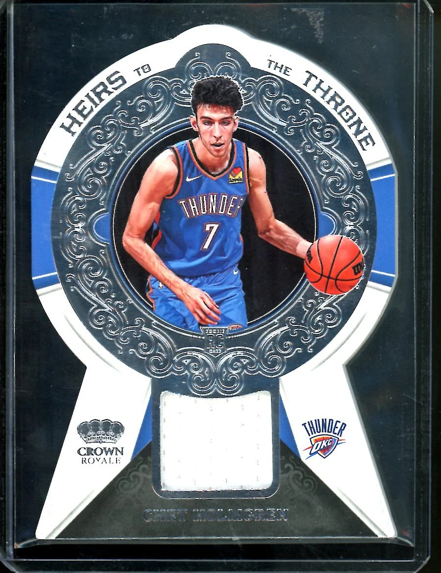 2022/23 Panini Crown Royale Chet Holmgren Rookie Patch Thunder