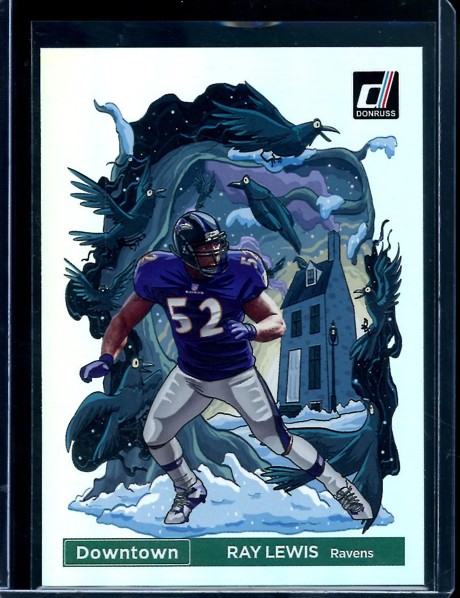 2022 Panini Donruss Ray Lewis Downtown SSP Ravens