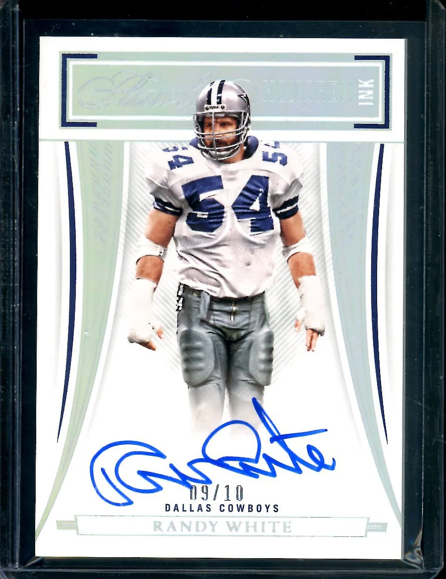 2022 Panini Flawless Randy White Honored Ink Auto /10 Cowboys