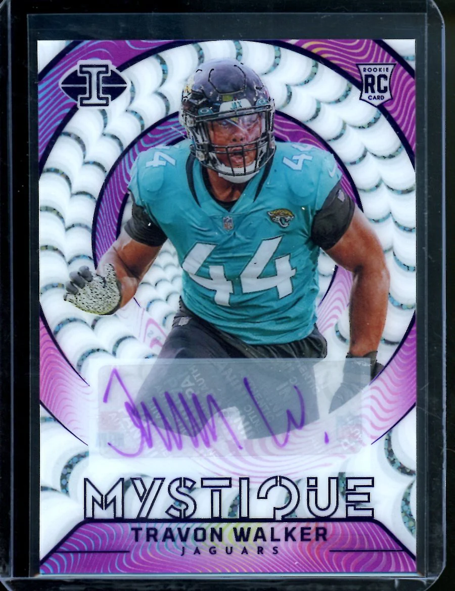 2022 Panini Illusions Travon Walker Rookie Mystique Auto 1/1 Jaguars