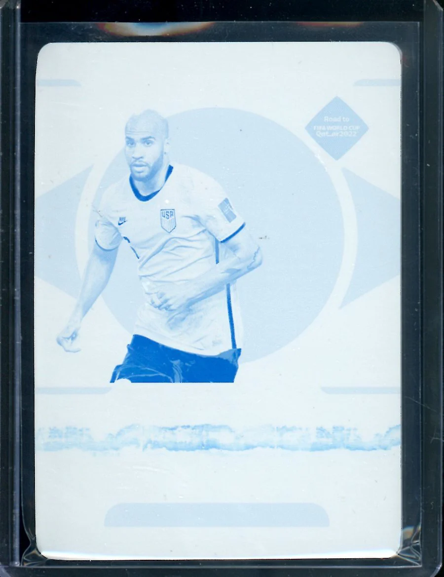 2022 Panini National Treasures John Brooks Priunting Plate 1/1 USA