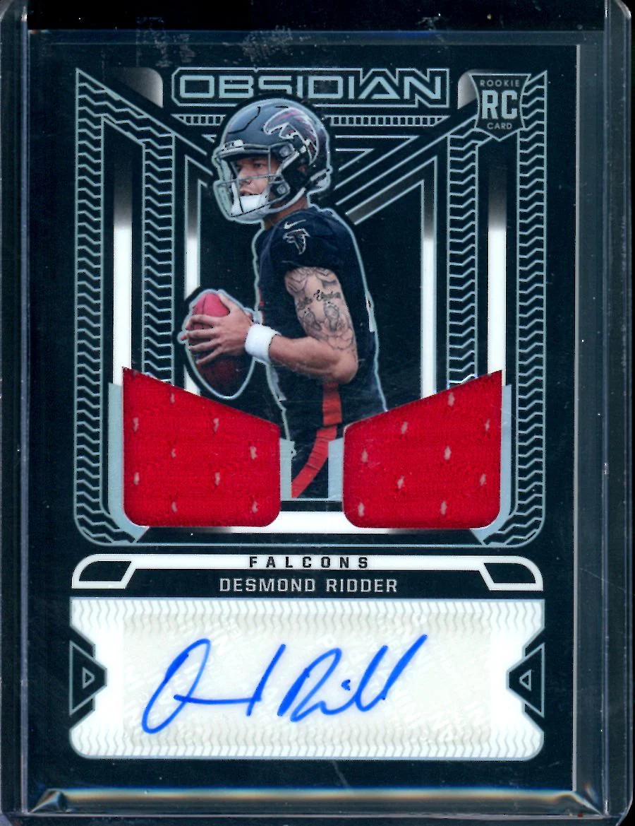 2022 Panini Obsidian Desmond Ridder Rookie RPA /175 Falcons