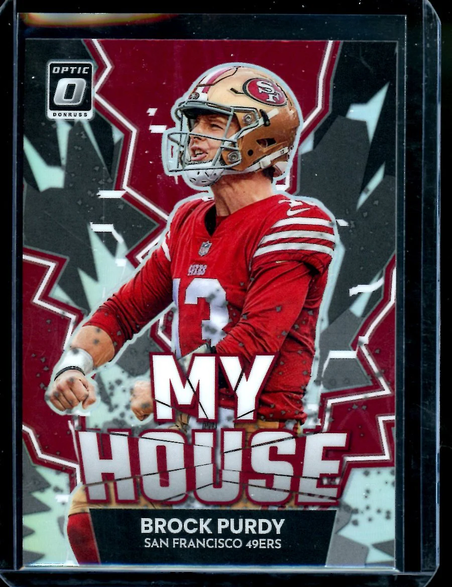 2022 Panini Optic Brock Purdy Rookie My House Holo 49ers
