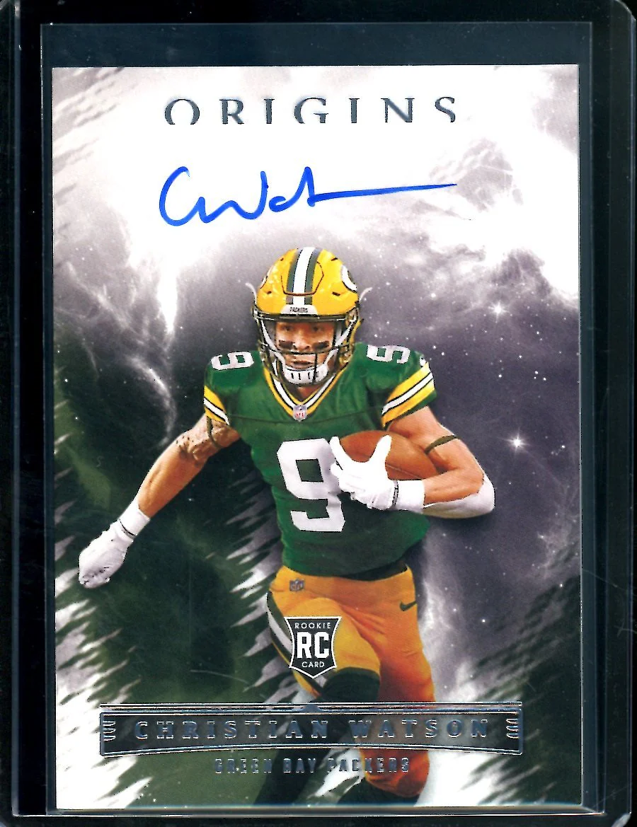 2022 Panini Origins Christian Watson Rookie Auto Packers