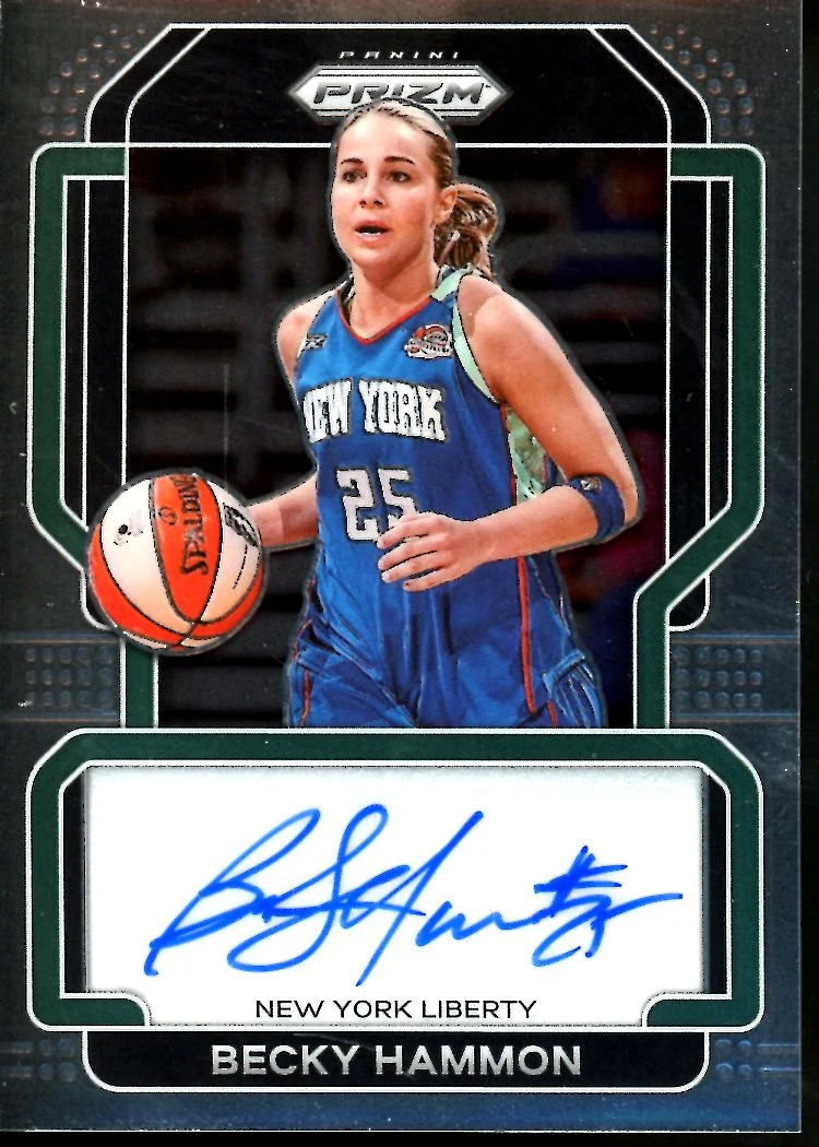 2022 Panini Prizm Becky Hammon Auto Liberty
