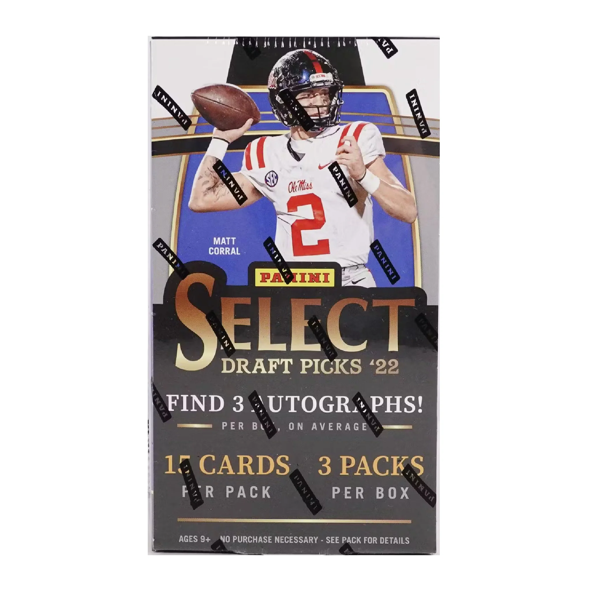 2022 Panini Select Draft Picks Football Hobby Box