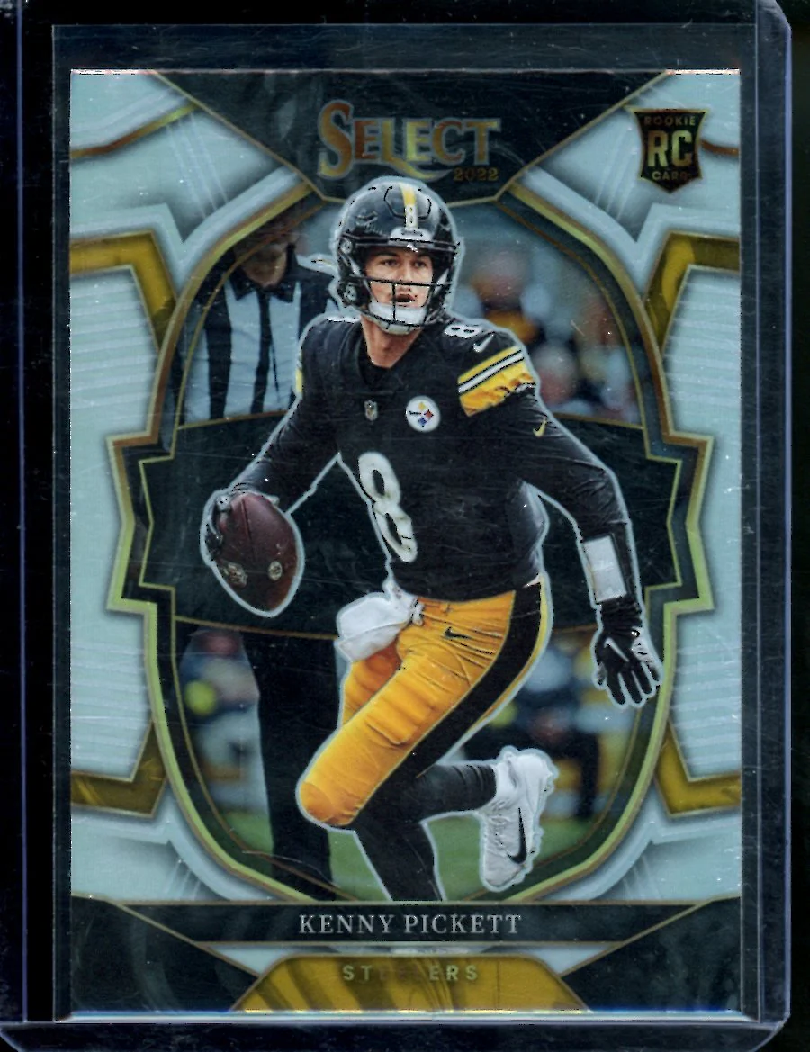 2022 Panini Select Kenny Pickett Rookie Concourse Silver Steelers