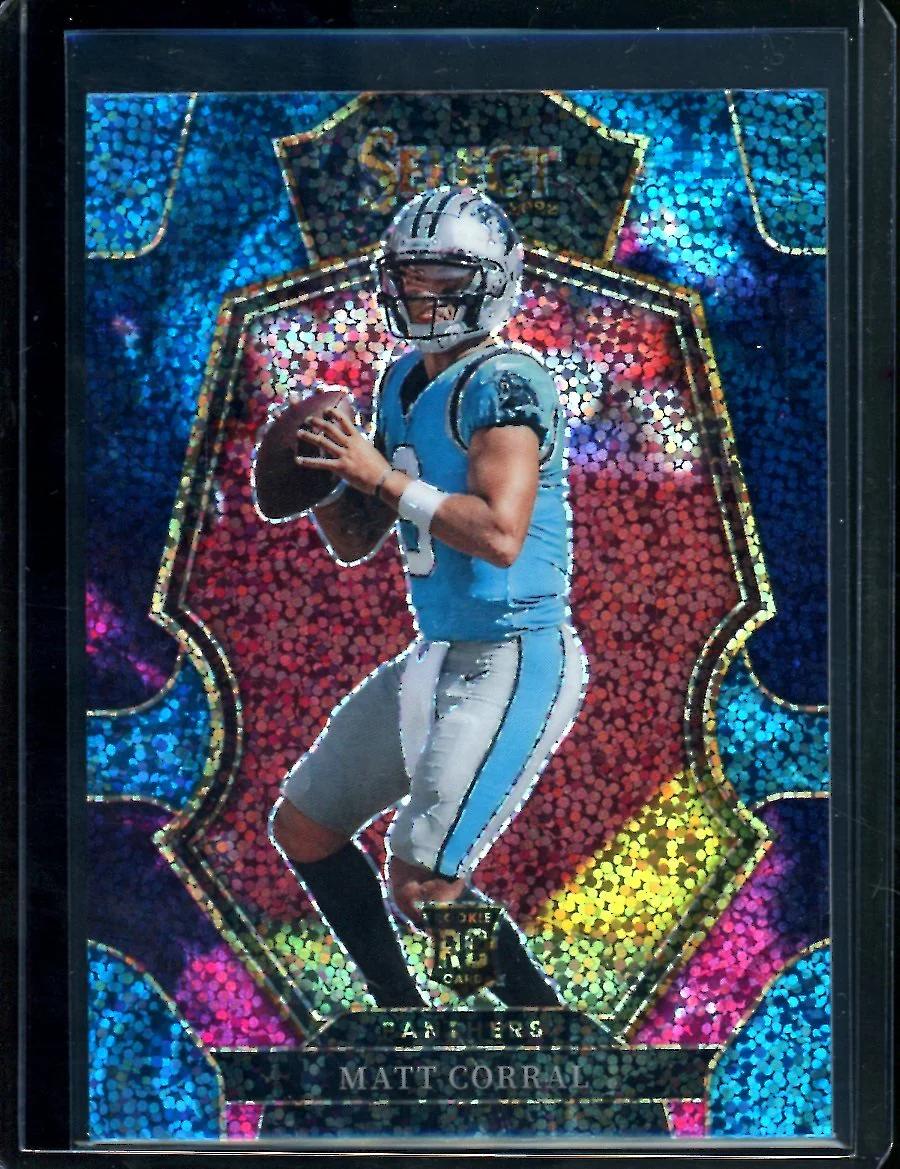 2022 Panini Select Matt Corral Rookie Premier Level Cosmic Patriots