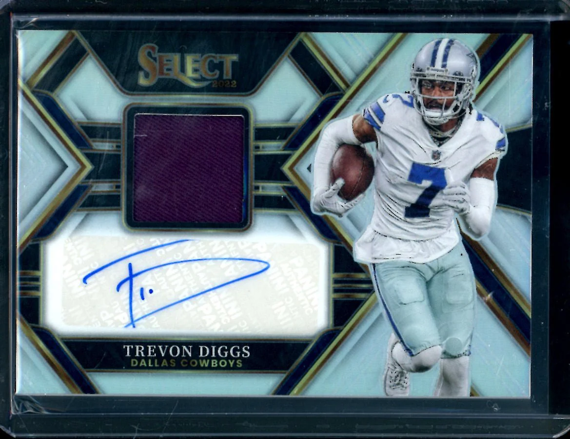 2022 Panini Select Trevon Diggs Patch Auto /199 Cowboys