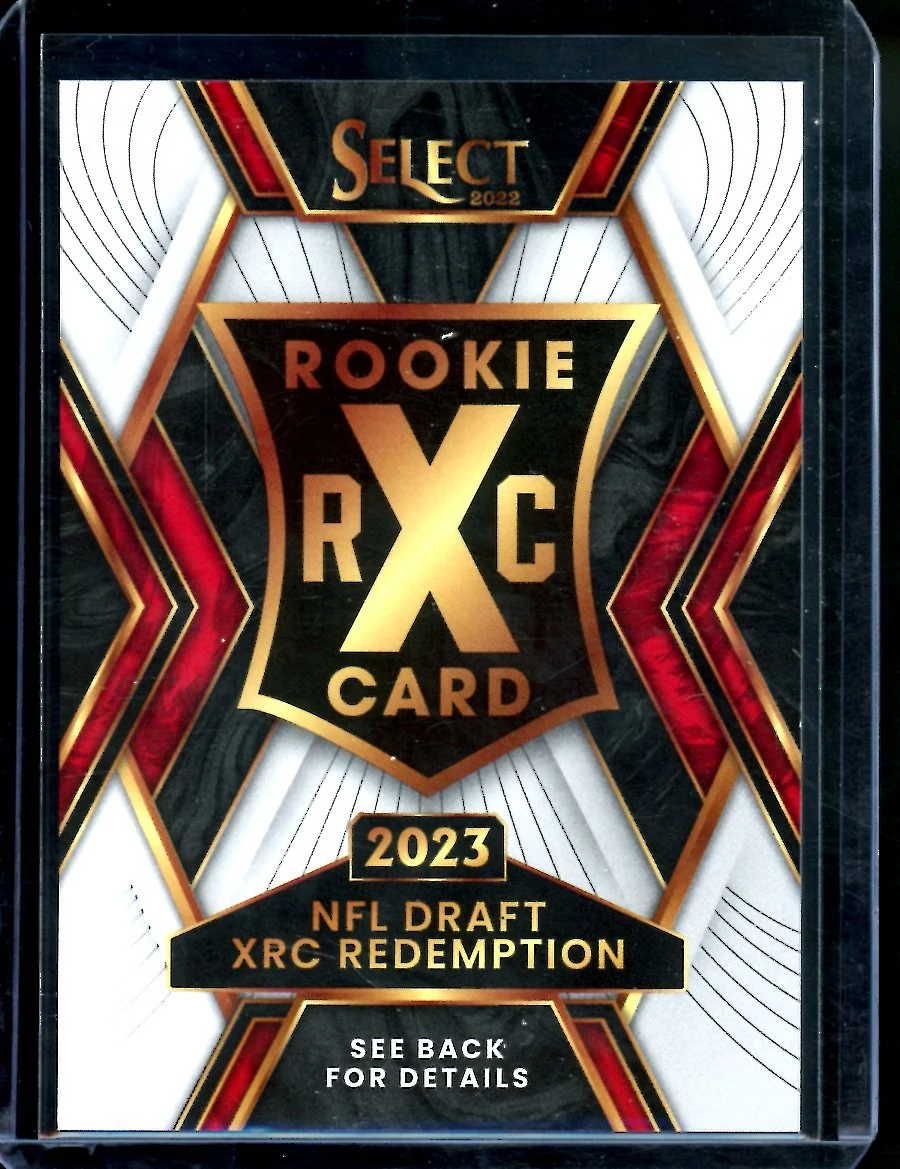 2022 Panini Select Tyree Wilson Rookie XRC Redemption DEF3 Raiders - Image 2