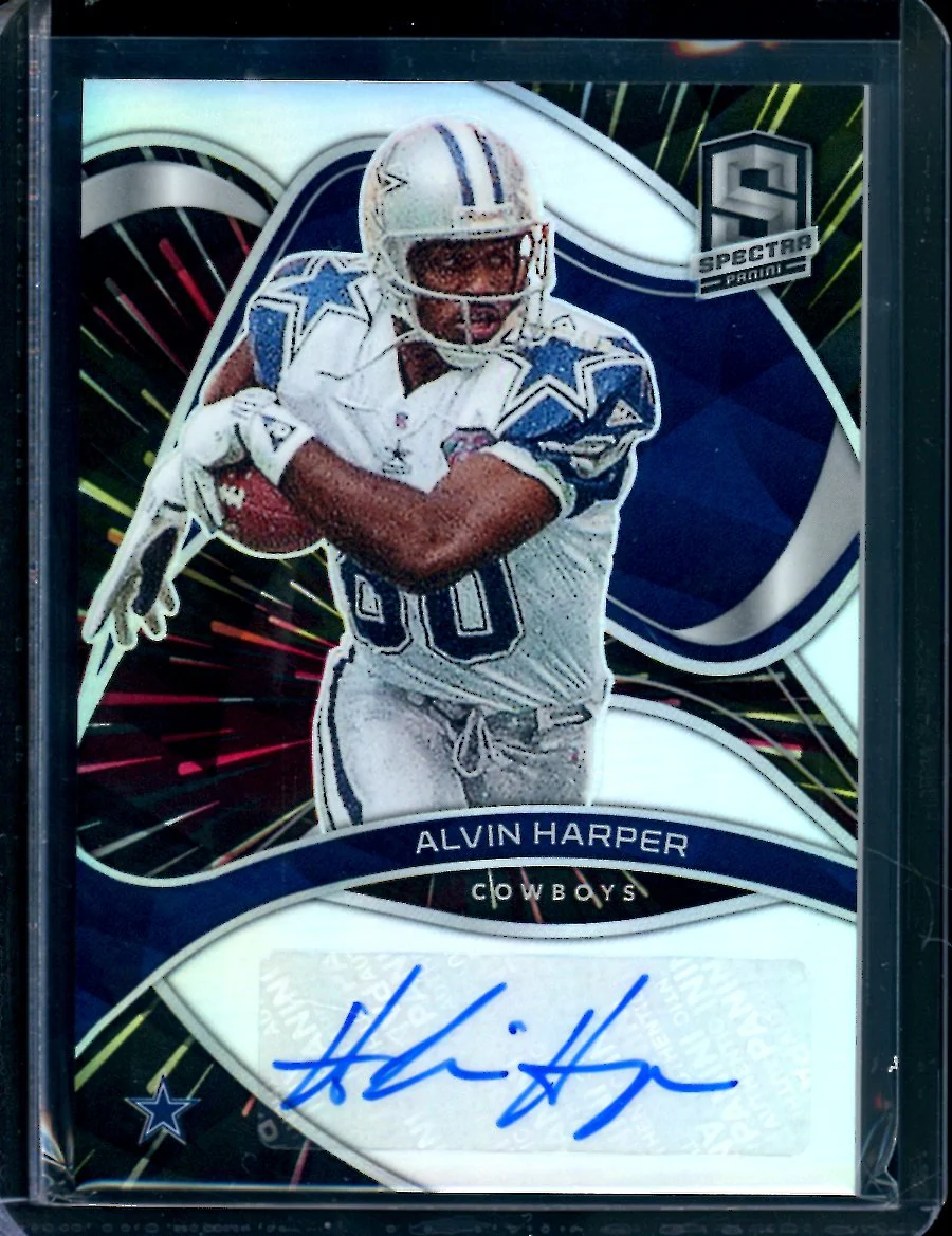 2022 Panini Spectra Alvin Harper Auto /35 Cowboys