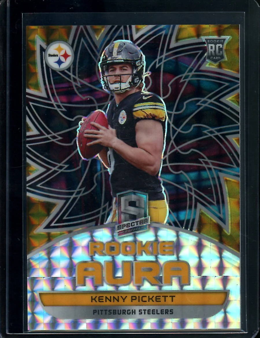 2022 Panini Spectra Kenny Pickett Rookie Aura /50 Steelers