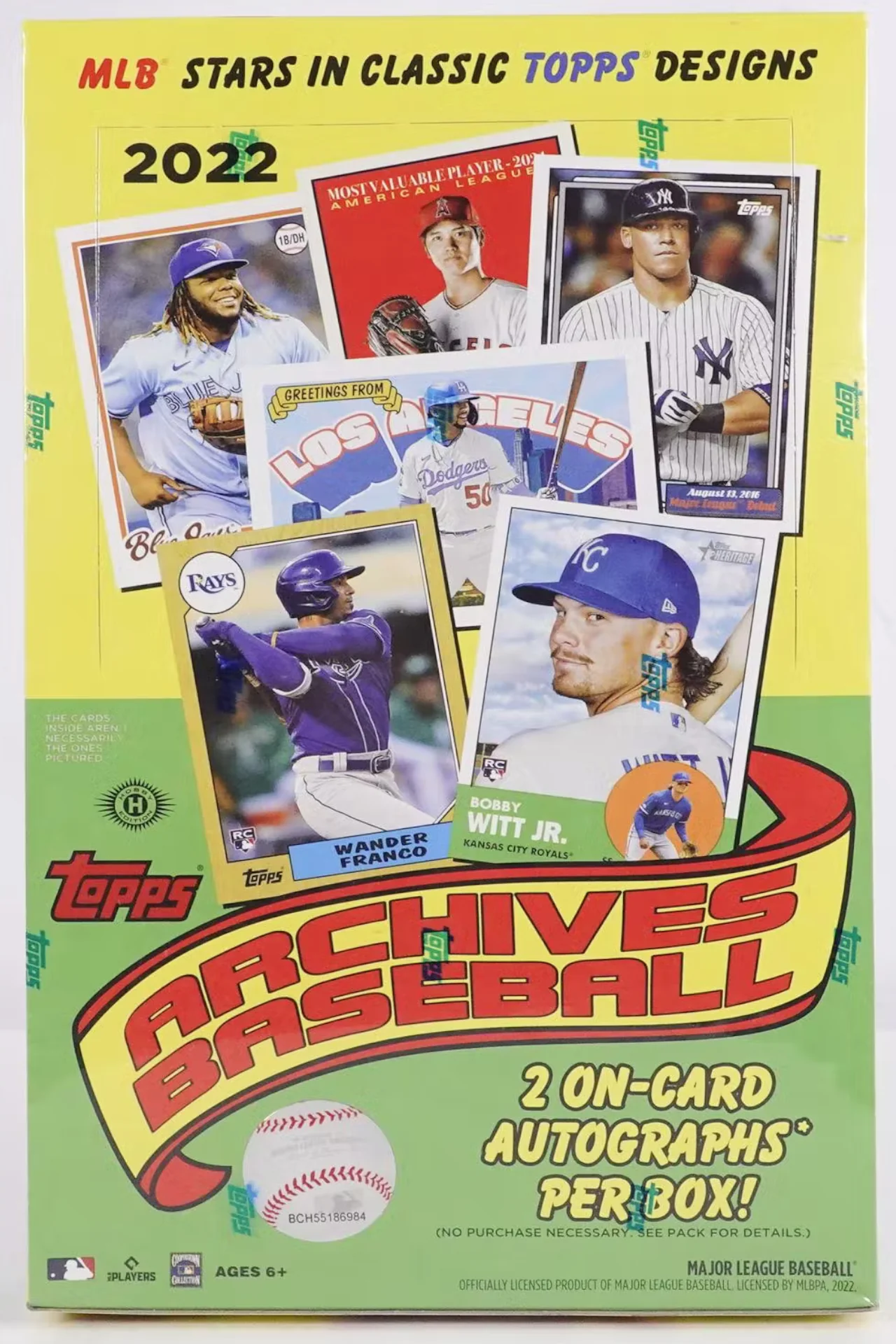 2022 Topps Archives Baseball Hobby Box