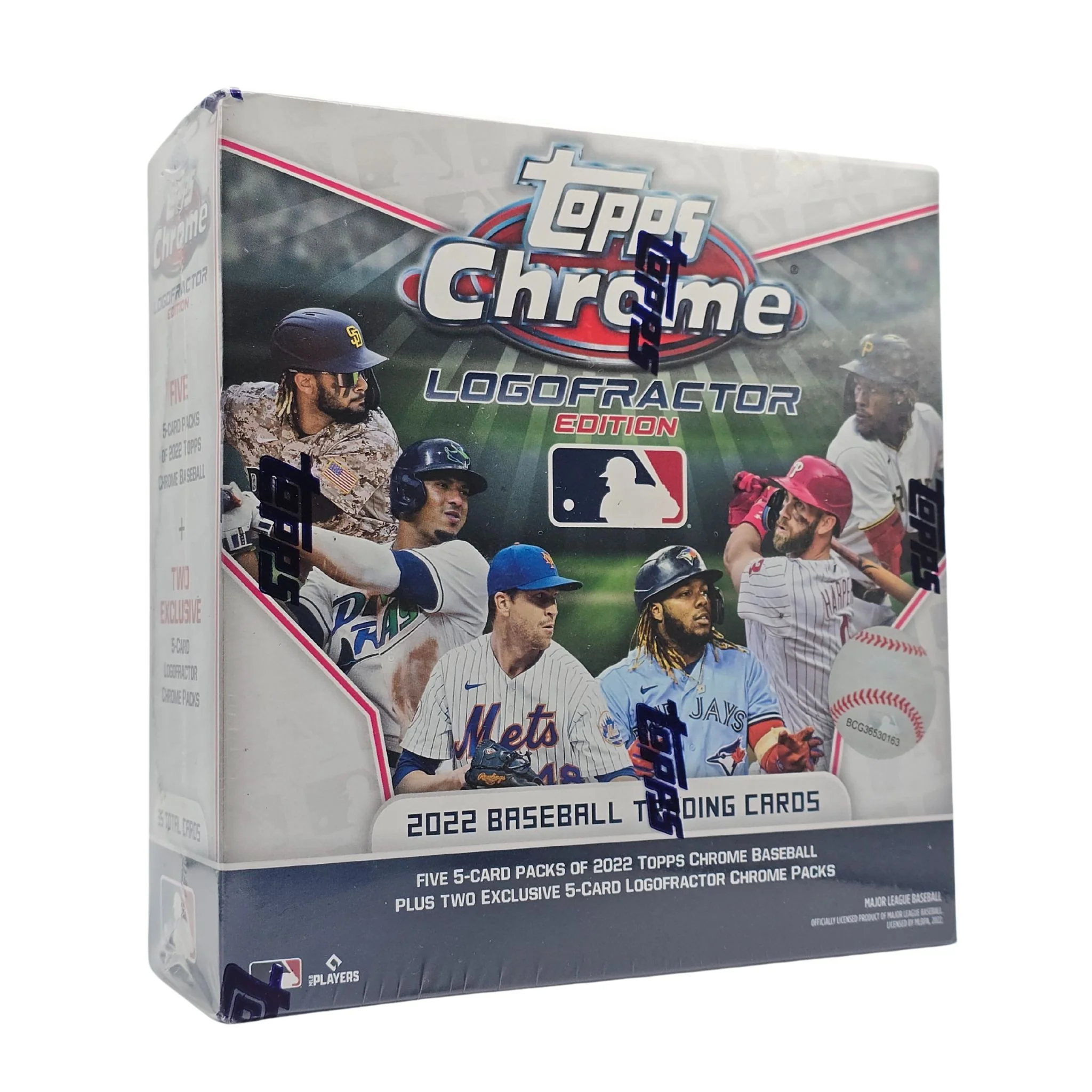 2022 Topps Chrome Baseball Logofractor Edition Box