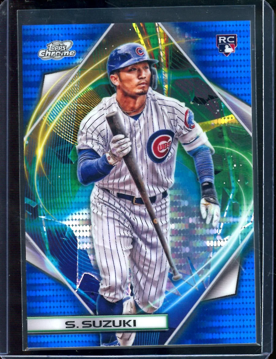 2022 Topps Cosmic Chrome Seiya Suzuki Rookie Blue /99 Cubs