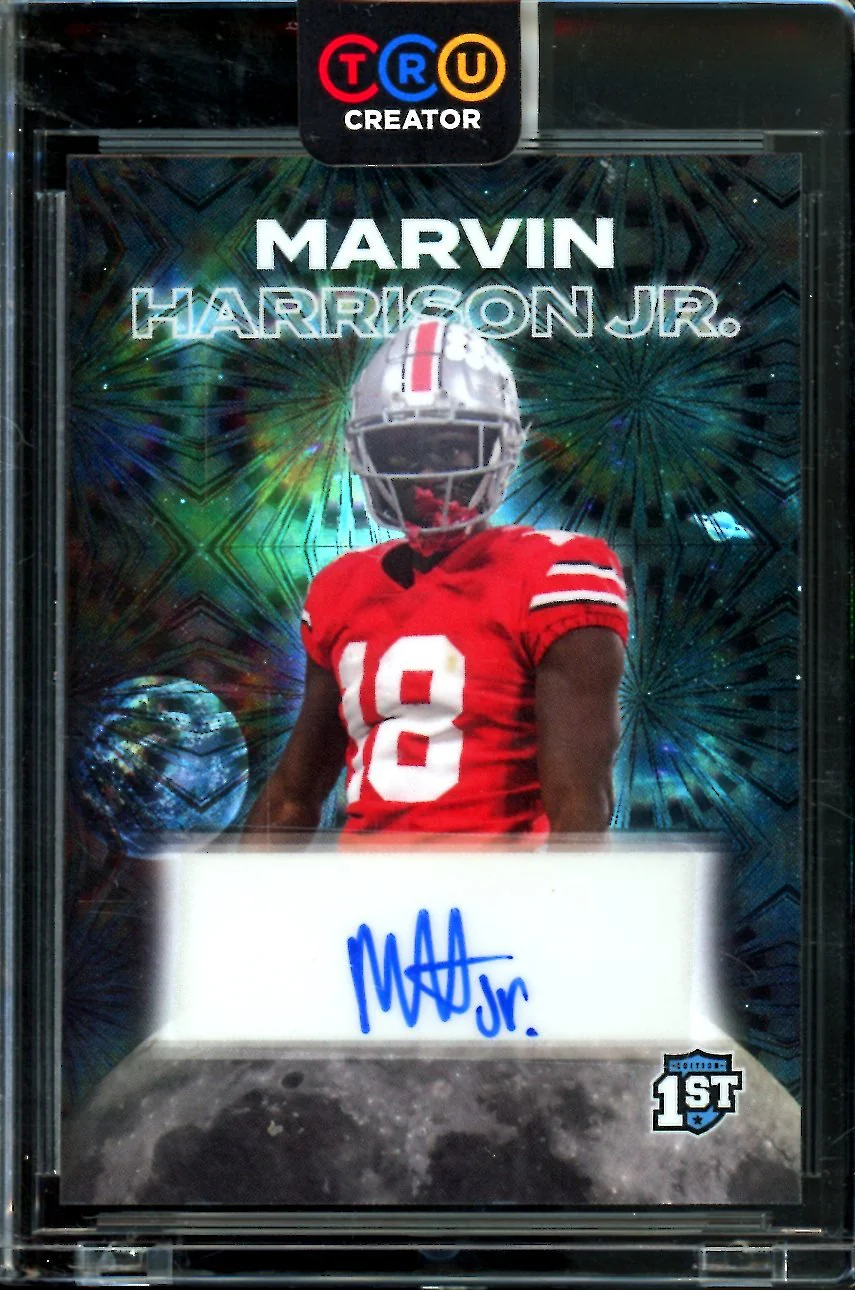 2022 TruCreator Marvin Harrison Jr. 1st Auto /20 Ohio State