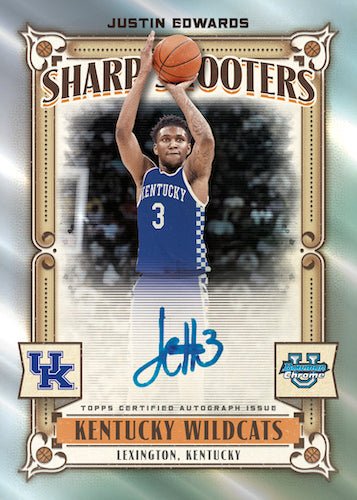 2023/24 Bowman Chrome University Basketball Hobby Box - Image 5