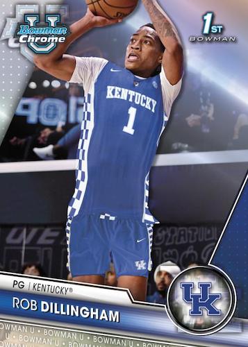 2023/24 Bowman Chrome University Basketball Hobby Box - Image 7