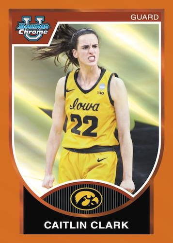 2023/24 Bowman Chrome University Basketball Hobby Box - Image 9