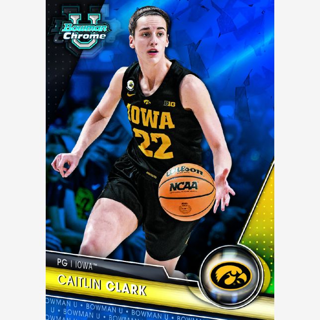 2023/24 Bowman University Chrome Basketball Sapphire Box - Image 4