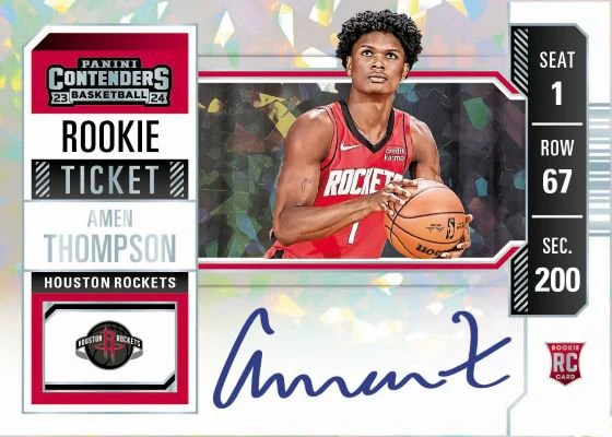 2023/24 Panini Contenders Basketball Hobby Box - Image 2
