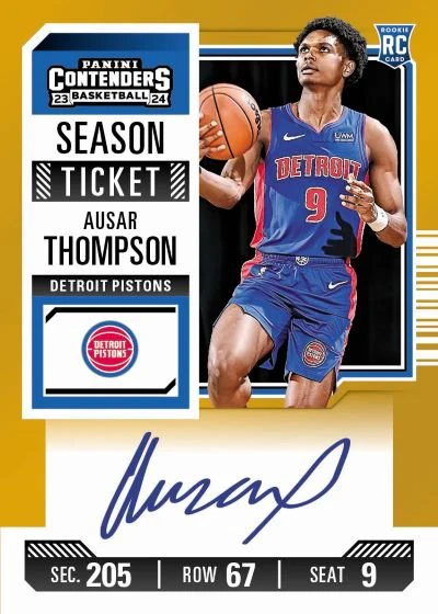 2023/24 Panini Contenders Basketball Hobby Box - Image 3