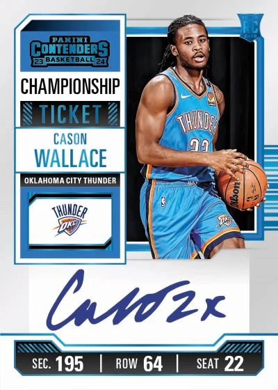 2023/24 Panini Contenders Basketball Hobby Box - Image 5