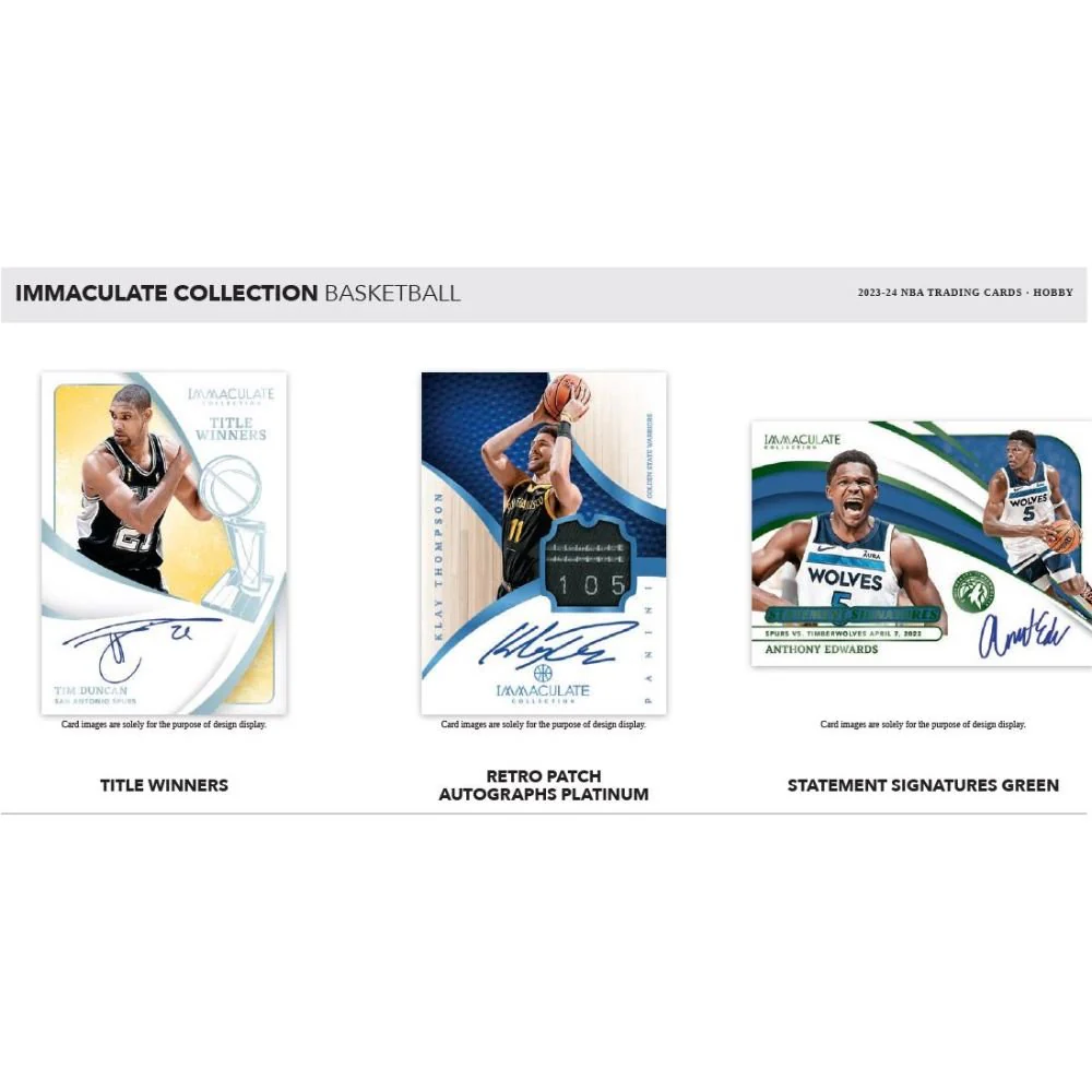 2023/24 Panini Immaculate Basketball Hobby Box - Image 3