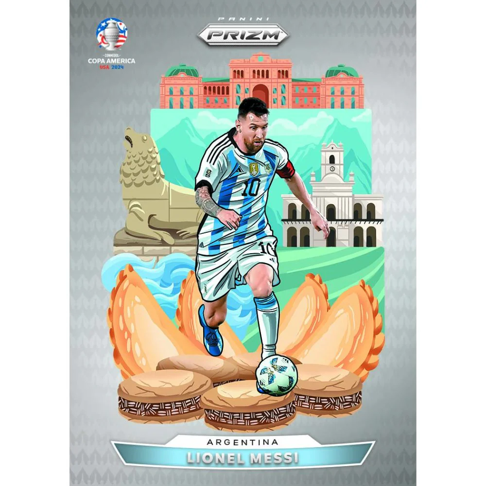 2023/24 Panini Prizm Copa America Soccer Hobby Box - Image 9
