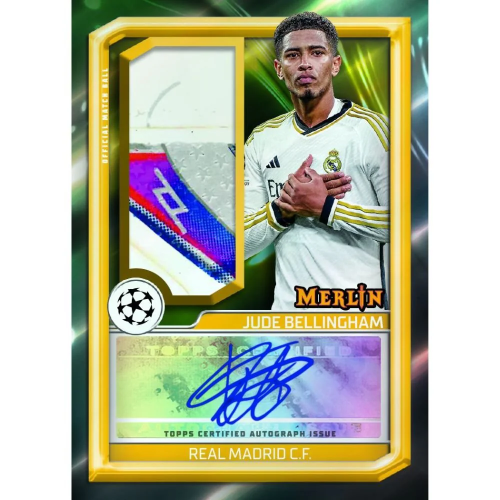 2023/24 Topps Chrome Merlin UEFA Club Competitions Soccer Hobby Box - Image 6