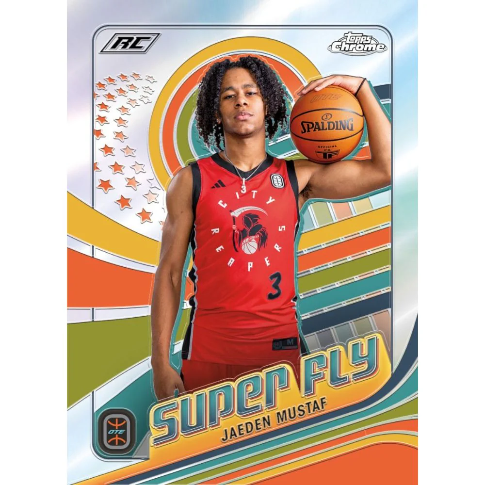 2023/24 Topps Chrome Overtime Elite Basketball Hobby Box - Image 2