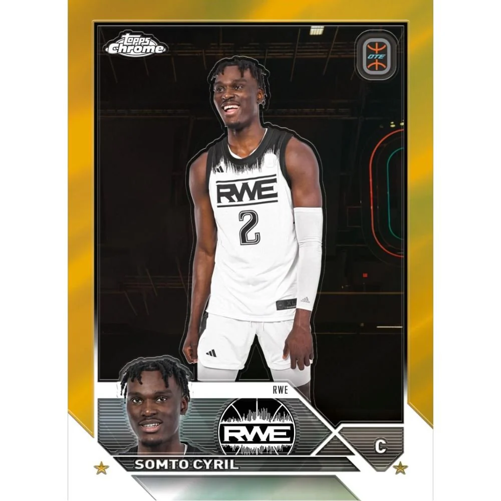 2023/24 Topps Chrome Overtime Elite Basketball Hobby Box - Image 5