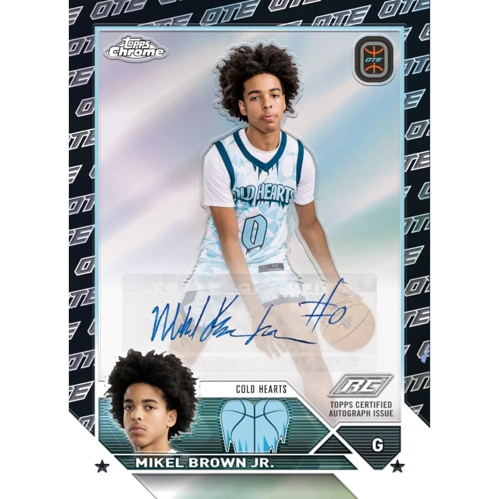 2023/24 Topps Chrome Overtime Elite Basketball Hobby Box - Image 6