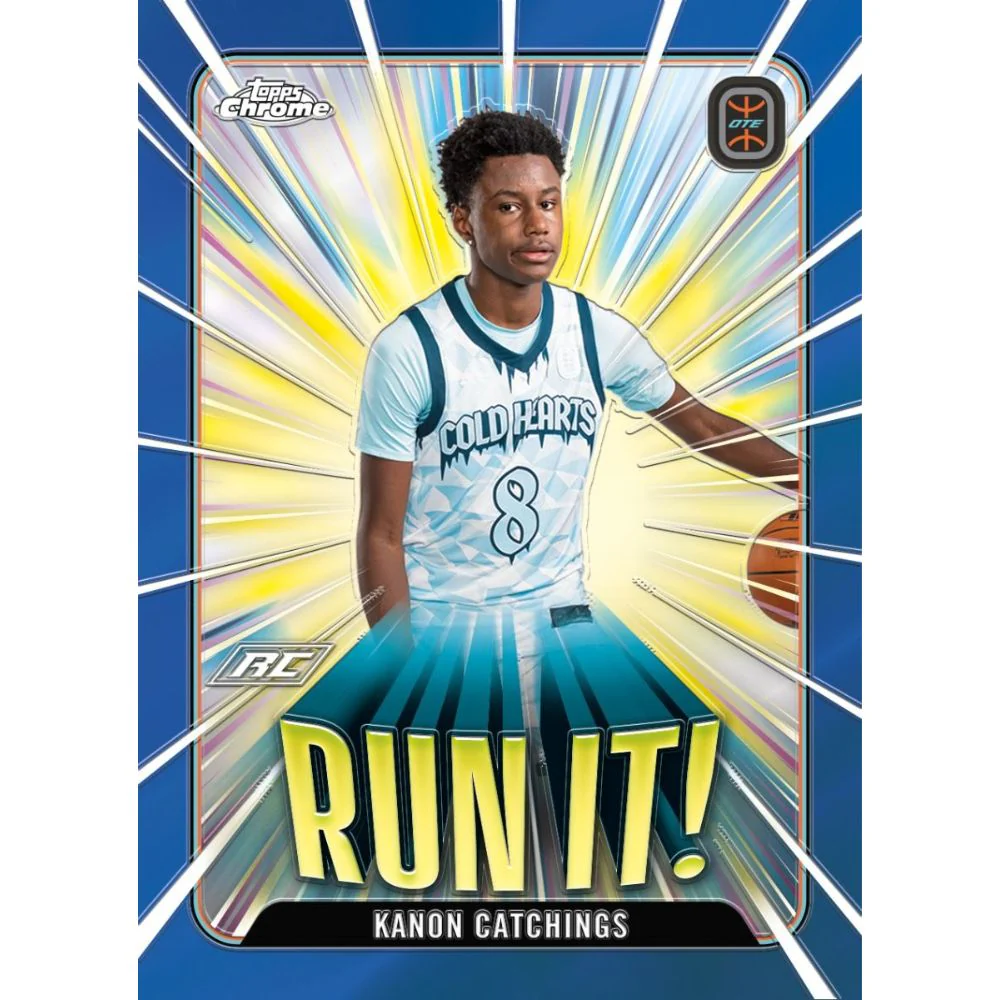 2023/24 Topps Chrome Overtime Elite Basketball Hobby Box - Image 7