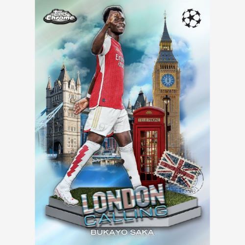 2023/24 Topps Chrome UEFA Club Competitions Soccer Jumbo Box - Image 4