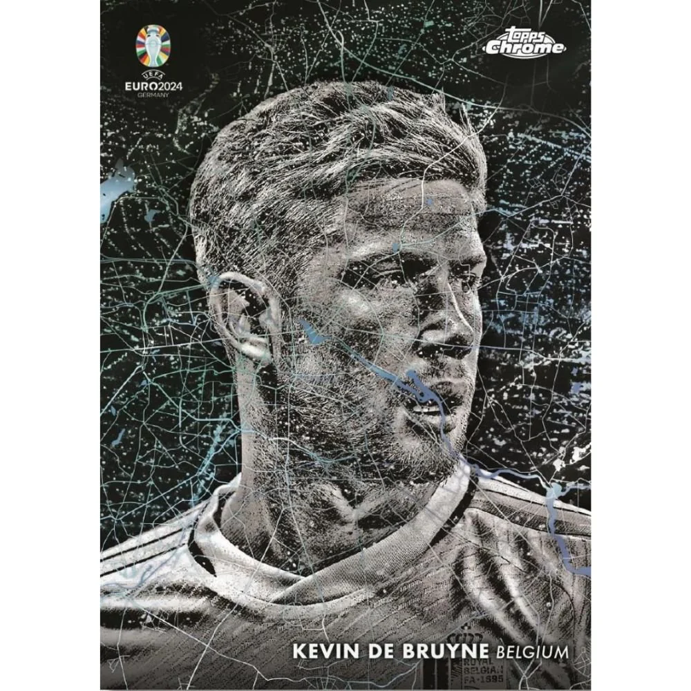 2023/24 Topps Chrome UEFA Euro Soccer Hobby Box - Image 5