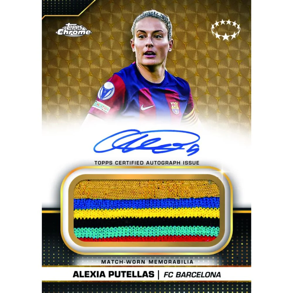 2023/24 Topps Chrome UEFA Women's Champions League Soccer Hobby Box - Image 3