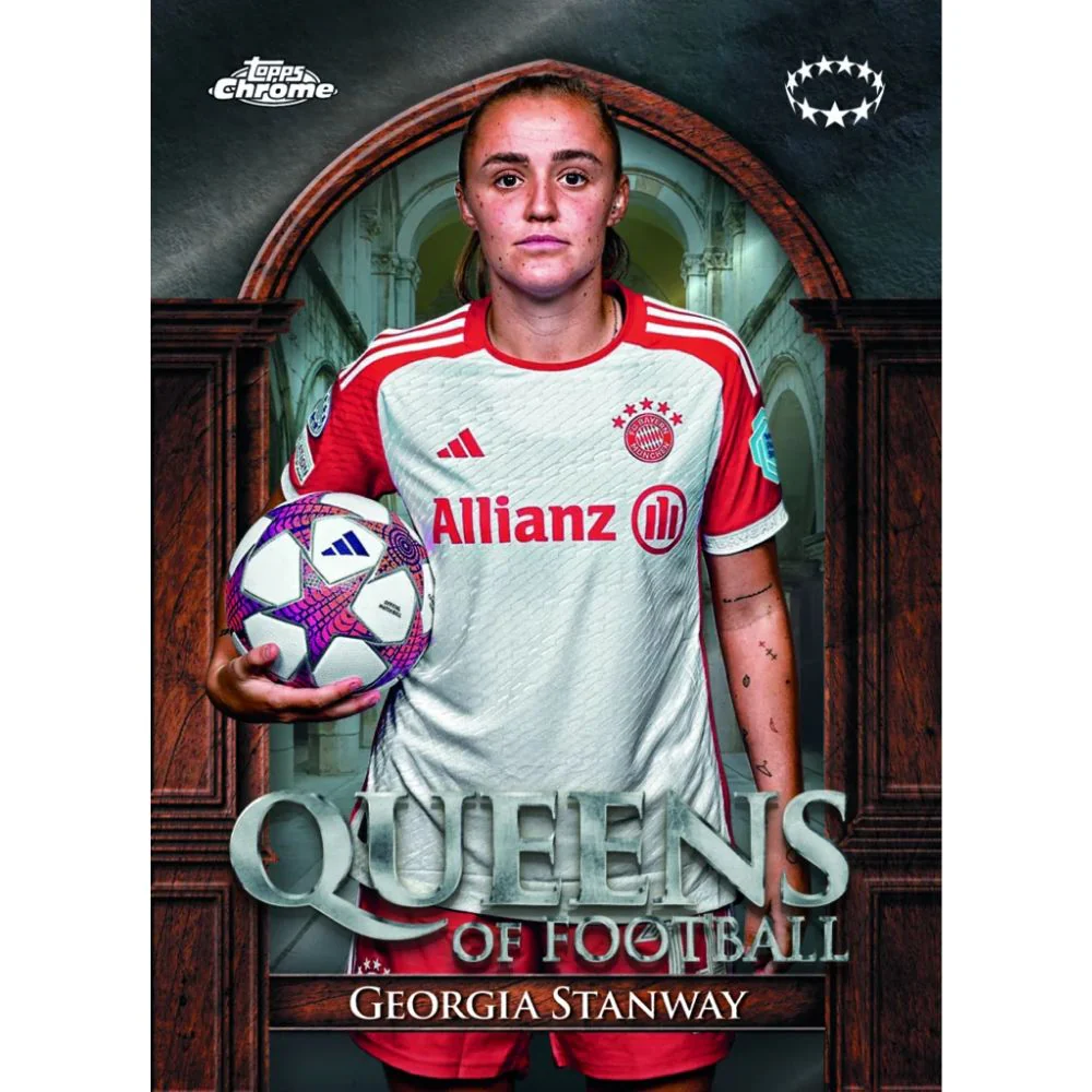 2023/24 Topps Chrome UEFA Women's Champions League Soccer Hobby Box - Image 4
