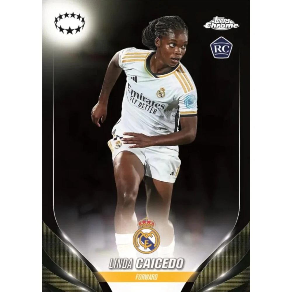 2023/24 Topps Chrome UEFA Women's Champions League Soccer Hobby Box - Image 6