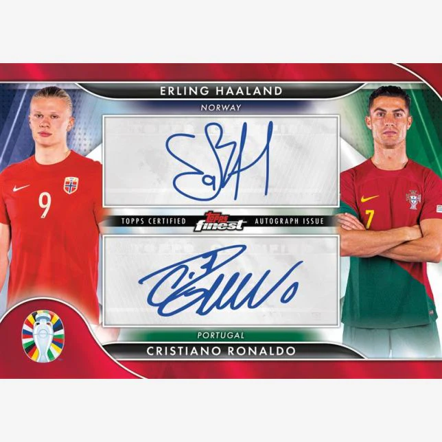 2023 Topps Finest Road to UEFA Euro 2024 Soccer Hobby Box - Image 3