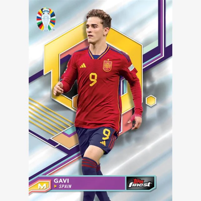 2023 Topps Finest Road to UEFA Euro 2024 Soccer Hobby Box - Image 4